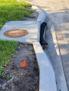 Locator flags are important indicators for the project team. Please do not remove them. 